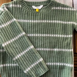 Green Striped Sweater by Rumi + Ryder (StitchFix)